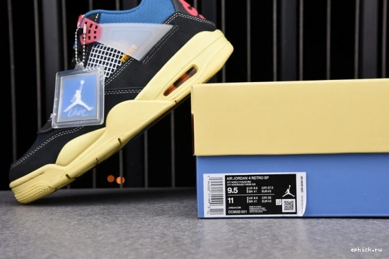 Rep EP 4 Retro DC9533-001 Jordan Noir Off DC9533-001 Union AIR 0411